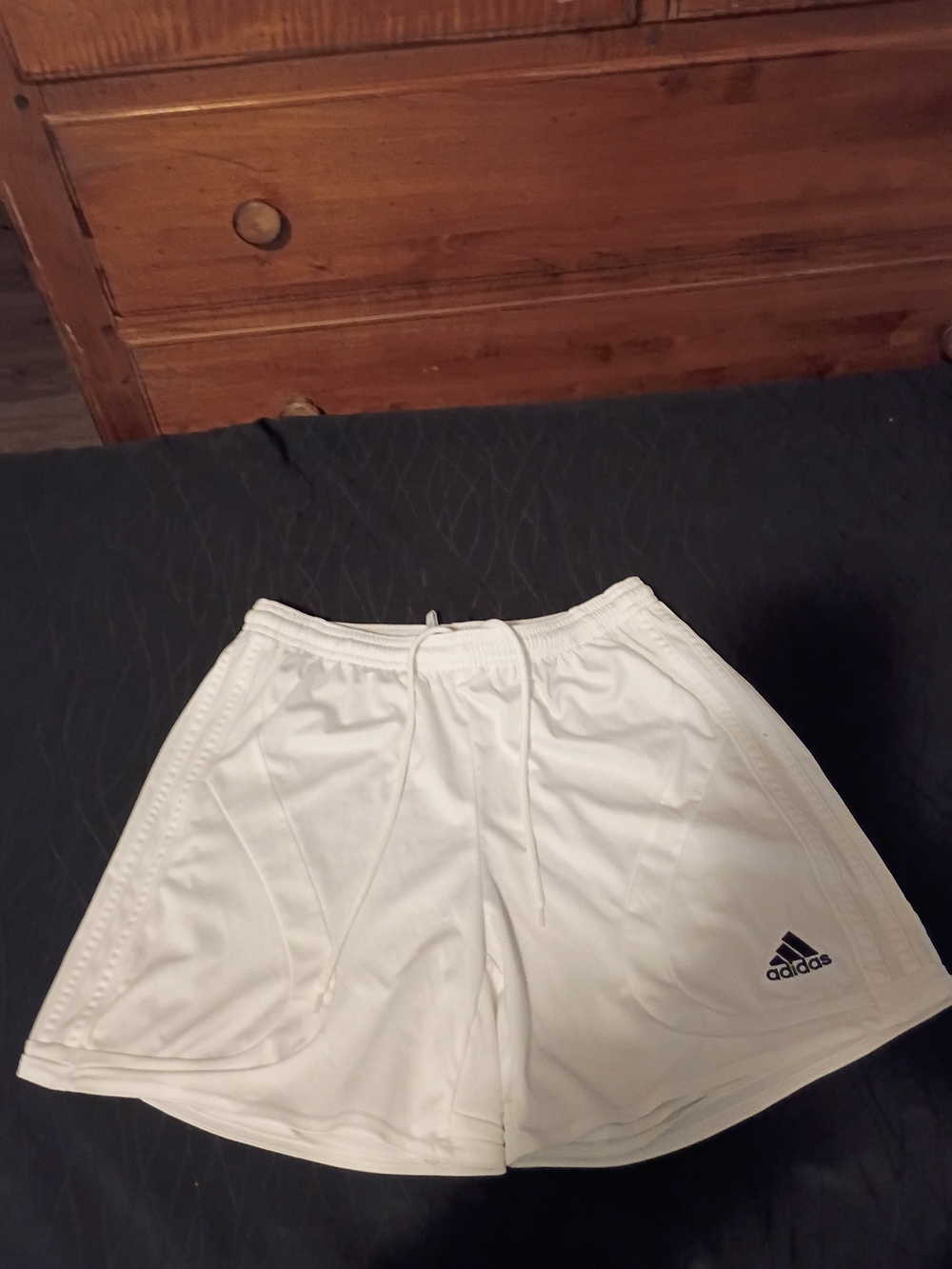Adidas Women's White Athletic Shorts